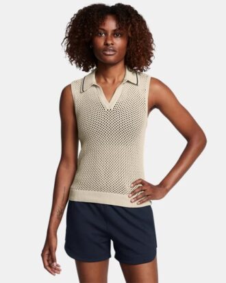 Premier Sleeveless Sweater Polo