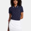 Premier Zip Windowpane Polo Premier Zip Windowpane Polo