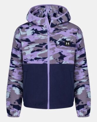 Print Block Full-Zip Hoodie