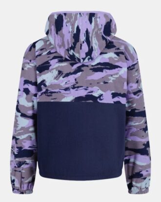 Print Block Full-Zip Hoodie
