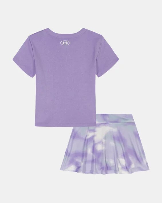 Printed Little Skort Set Printed Little Skort Set