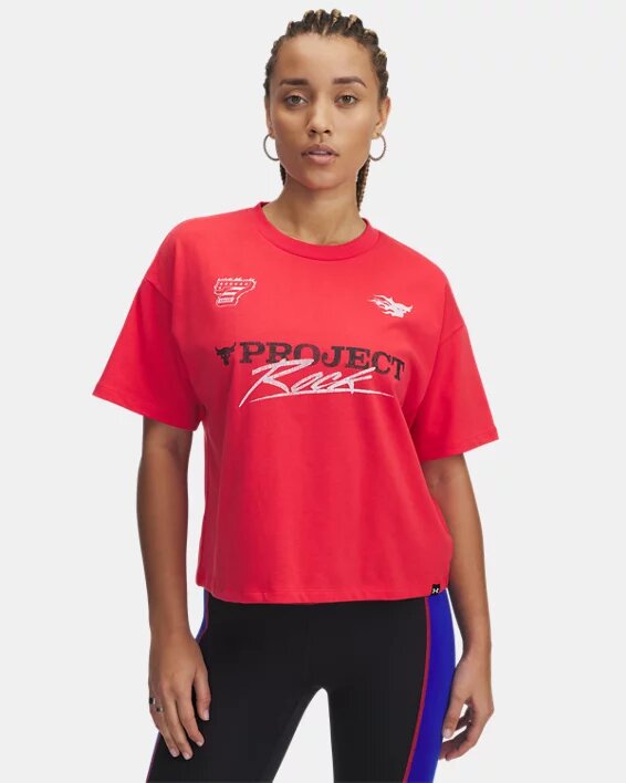 Project Rock Boxy Crop Short Sleeve Project Rock Boxy Crop Short Sleeve