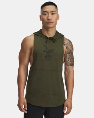 Project Rock Sleeveless Hoodie Project Rock Sleeveless Hoodie