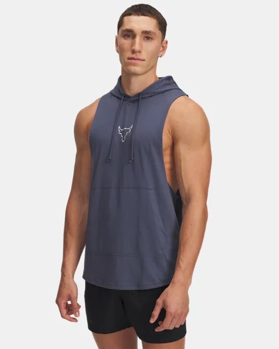 Project Rock Sleeveless Hoodie Project Rock Sleeveless Hoodie