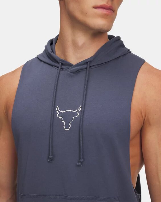 Project Rock Sleeveless Hoodie Project Rock Sleeveless Hoodie