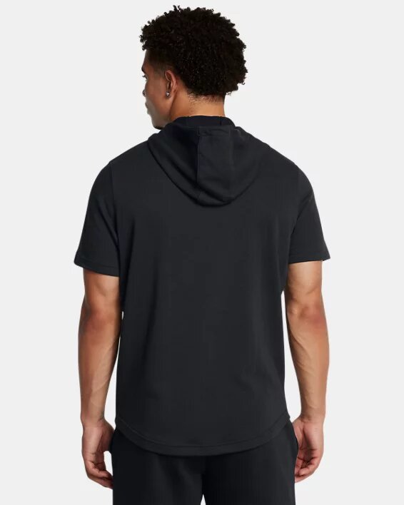 Project Rock Terry Short Sleeve Hoodie Project Rock Terry Short Sleeve Hoodie