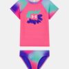 Short Sleeve Rashguard & Bikini Set Short Sleeve Rashguard & Bikini Set