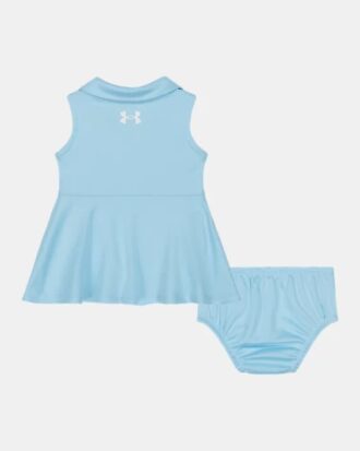 Sleeveless Polo Infant Dress With Diaper Cover Sleeveless Polo Infant Dress With Diaper Cover