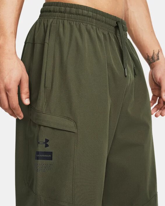 Sportstyle Woven Textured Cargo Pants Sportstyle Woven Textured Cargo Pants