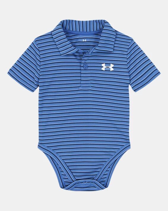 Stripe Polo Newborn Bodysuit Stripe Polo Newborn Bodysuit
