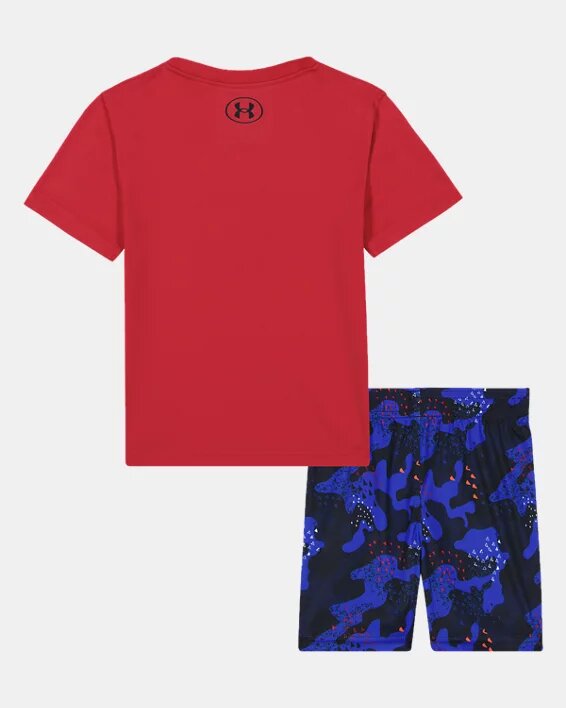 Tech™ Day 1 Printed Toddler Shorts Set Tech™ Day 1 Printed Toddler Shorts Set