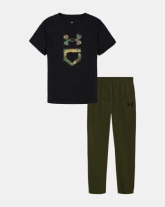 Tech Little Short Sleeve & Joggers Set