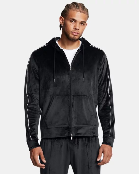 Velour Full-Zip Hoodie Velour Full-Zip Hoodie