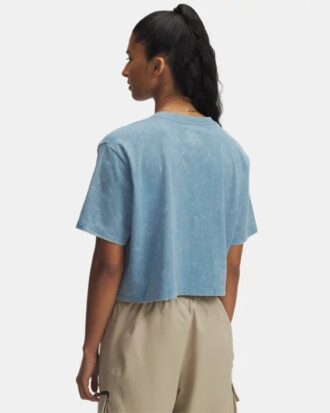 Wash Logo Boxy Crop Short Sleeve